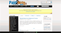 Desktop Screenshot of paid2write.org